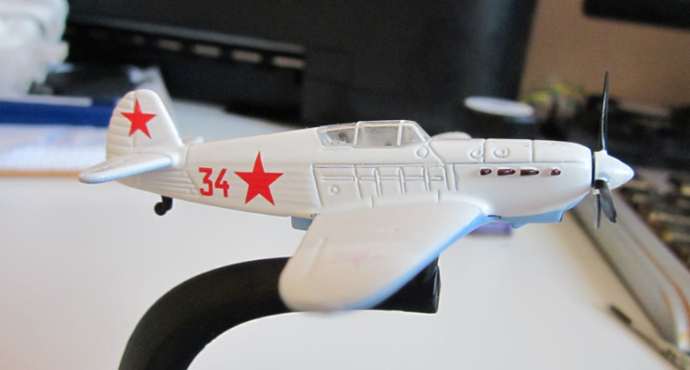 Легендарные самолеты №79 Як-1  - фото модели, обсуждение