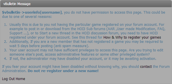 I can't access certain areas of the paradox forums even though I