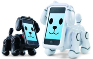 iPhoneが顔になる次世代ペットロボット「スマートペット」　バンダイから - ITmedia +D モバイル