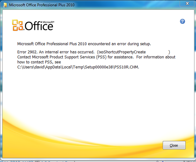    Microsoft Office 2010  Windows 7 -  4
