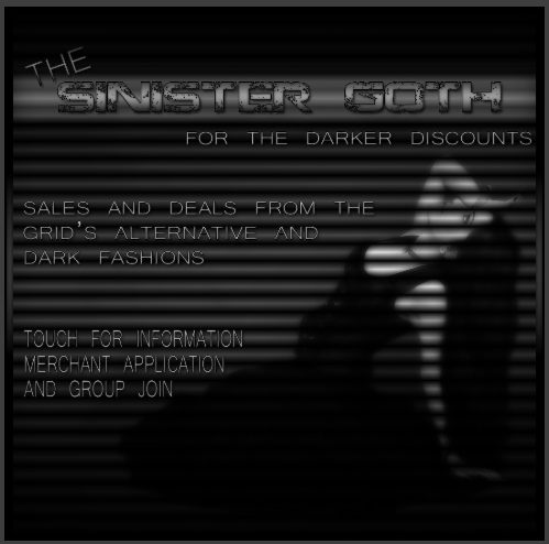 The Sinister Goth Designer