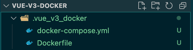 DockerでVue.js環境を作成する際のディレクトリ構成