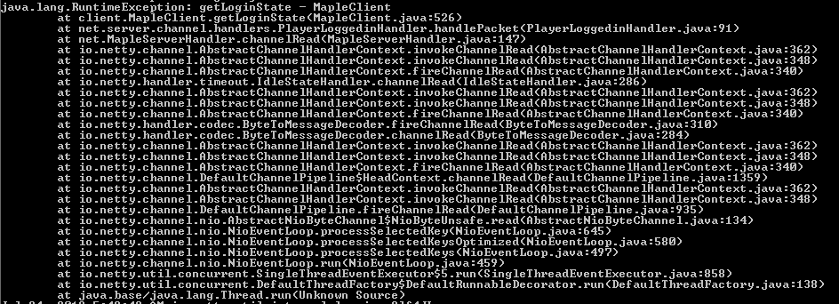 Jick - Vertisy v90 character login error - RaGEZONE Forums