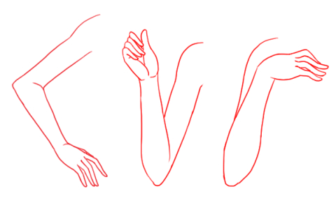 萌え絵の腕の描き方のコツ イラスト練習帳