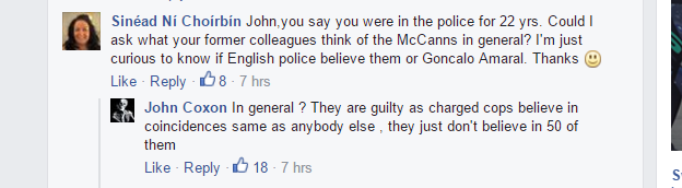 Ex Cop John Coxon has something to tell. 56b0dc59daa122632c6d1c386a9e0631