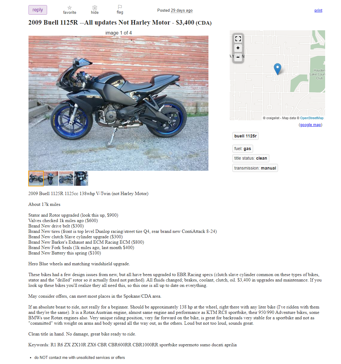 Craigslist Find Of The Day | Page 978 | Adventure Rider