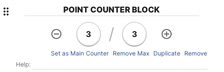 Point Counter Block