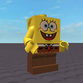 Thread Moved - i got bored so i took a minifig model someone made for me and old lego spongebob decals i found then made lego spongebob