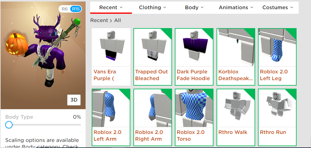 Roblox Animations Faded